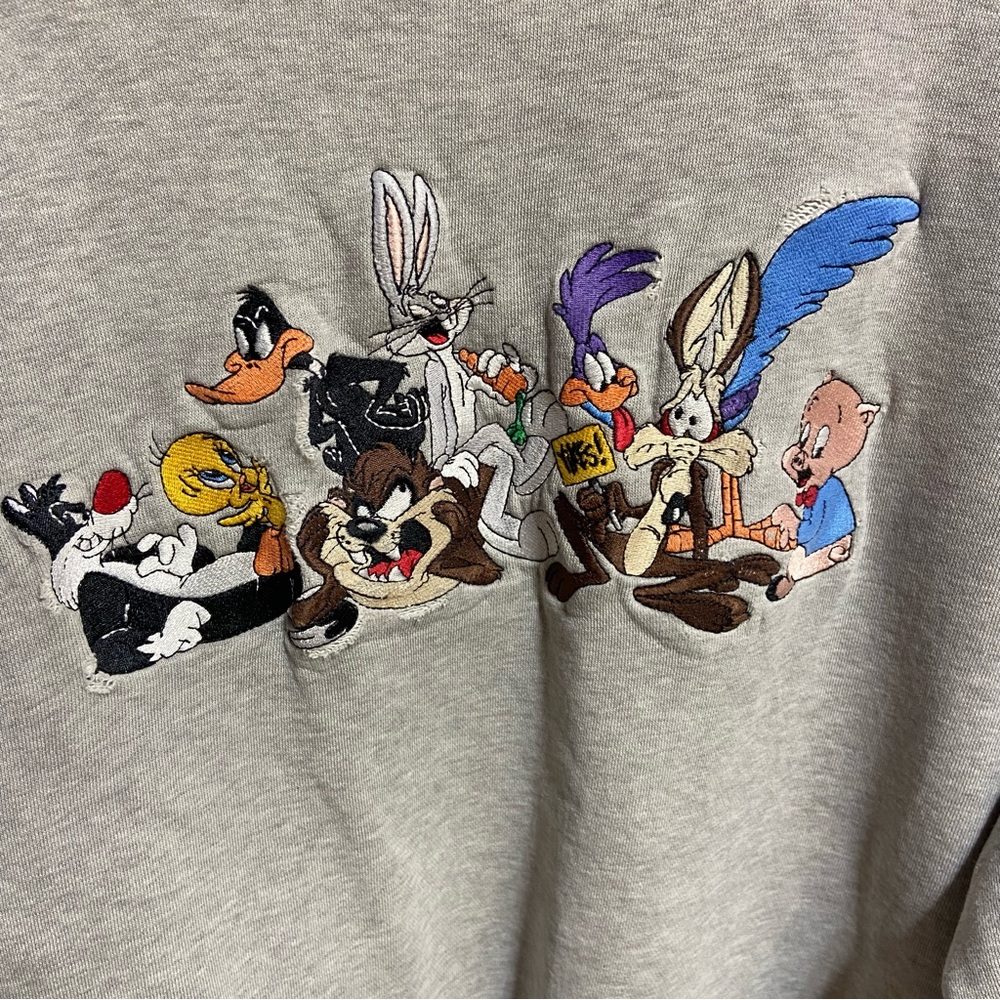 Vintage Looney Tunes Crewneck Sweatshirt - Picture 4 of 6
